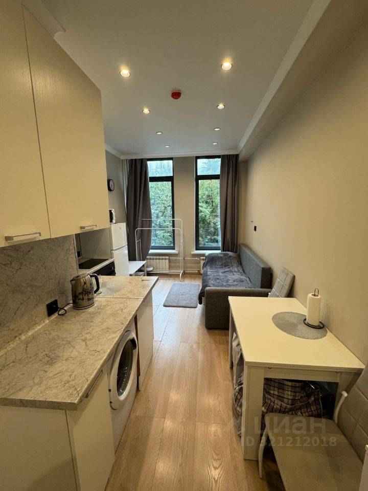1-комнатная квартира, 18,5 м²