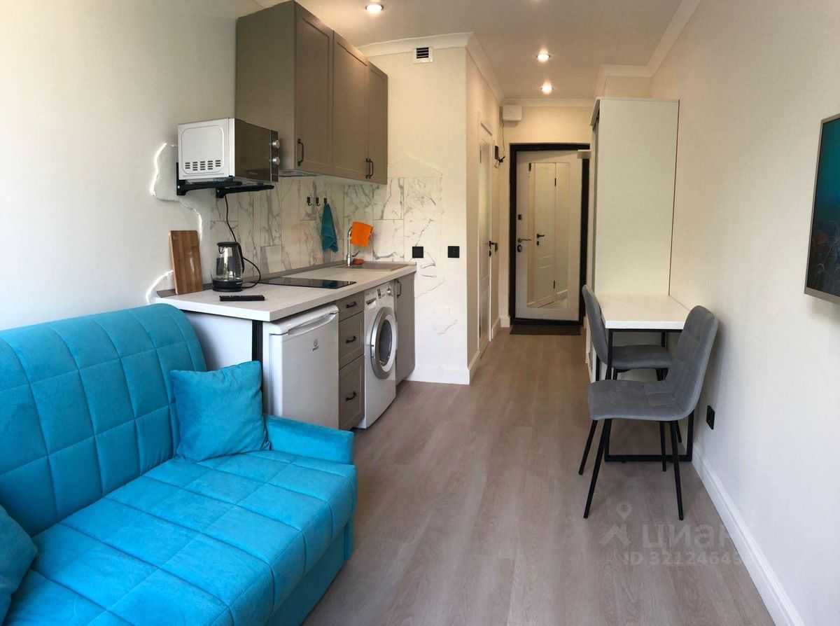 1-комнатная квартира, 14,5 м²