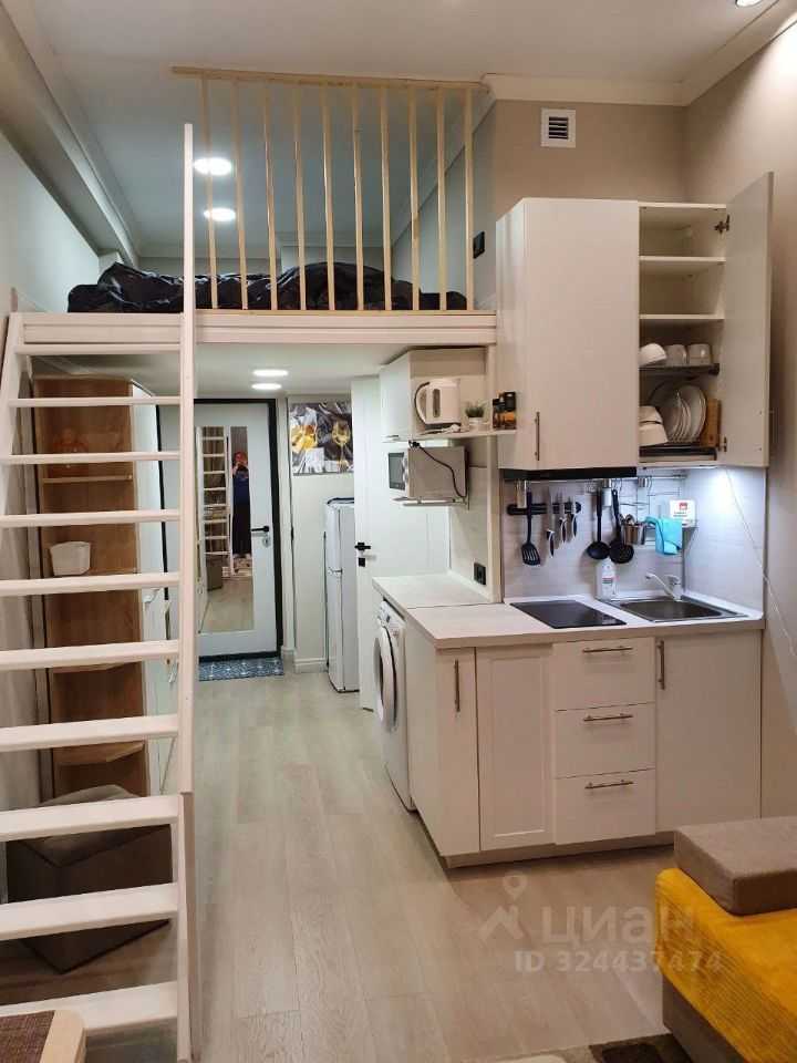 1-комнатная квартира, 19 м² — фотография 3