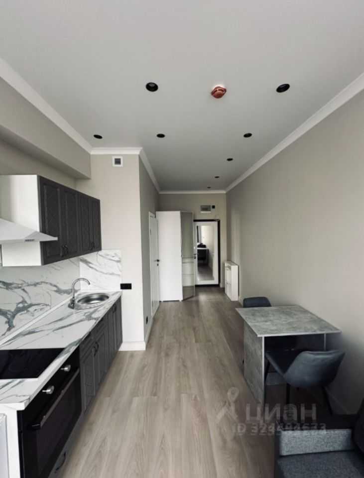 1-комнатная квартира, 19 м²