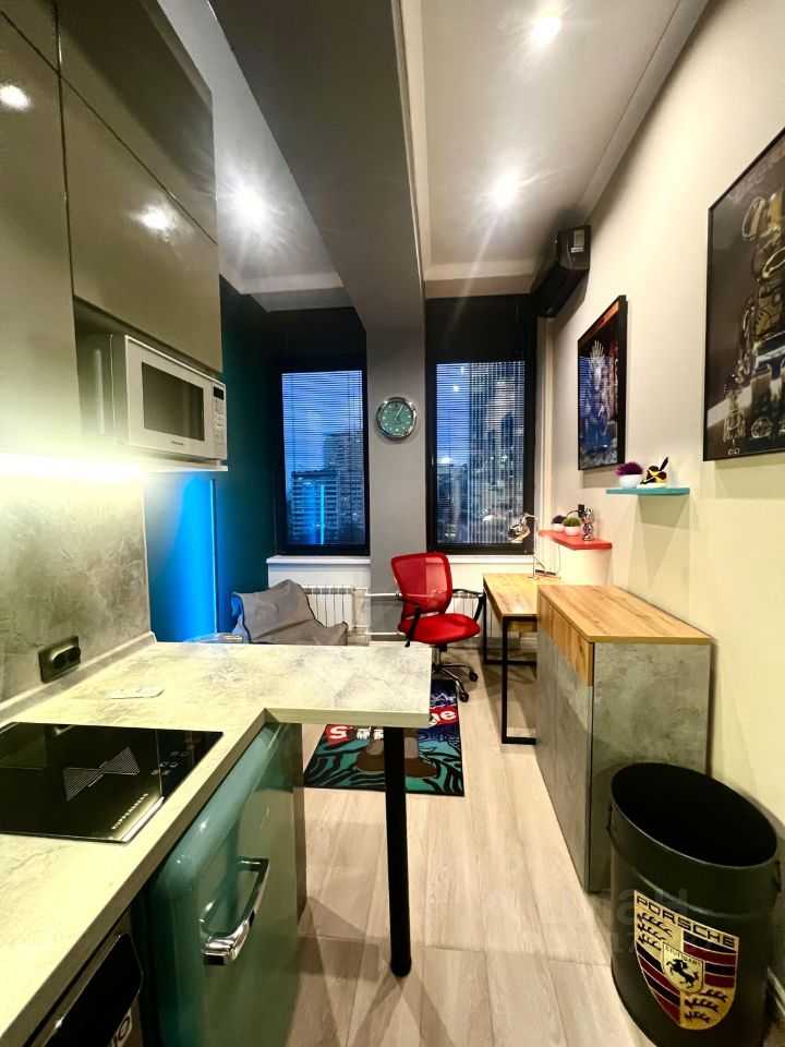 1-комнатная квартира, 19 м²