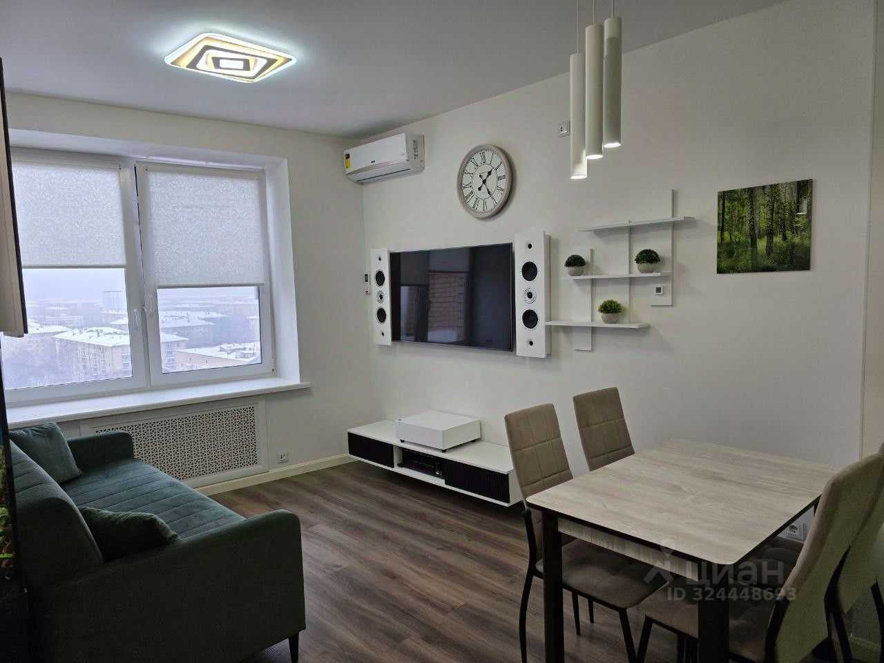 3-комнатная квартира, 85,4 м²