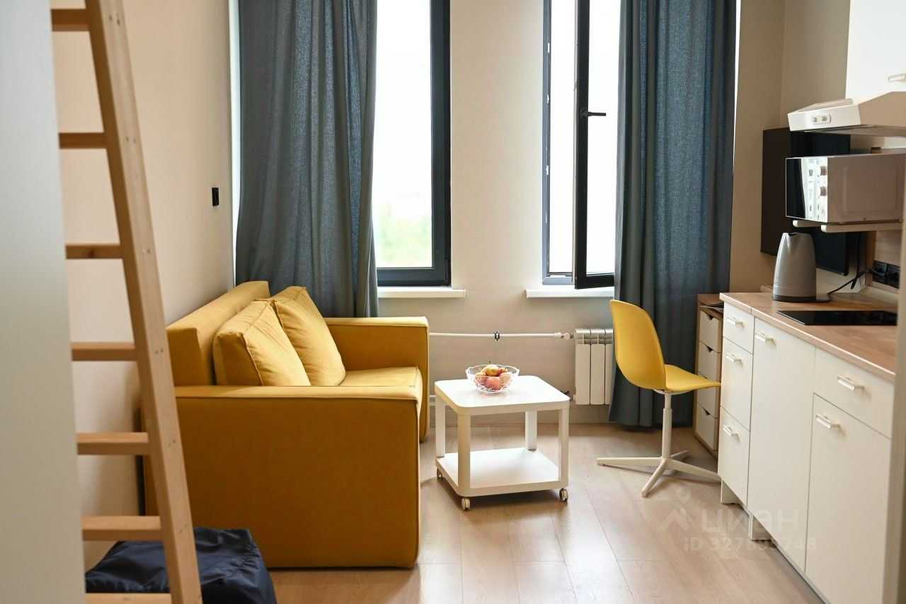 1-комнатная квартира, 19 м²