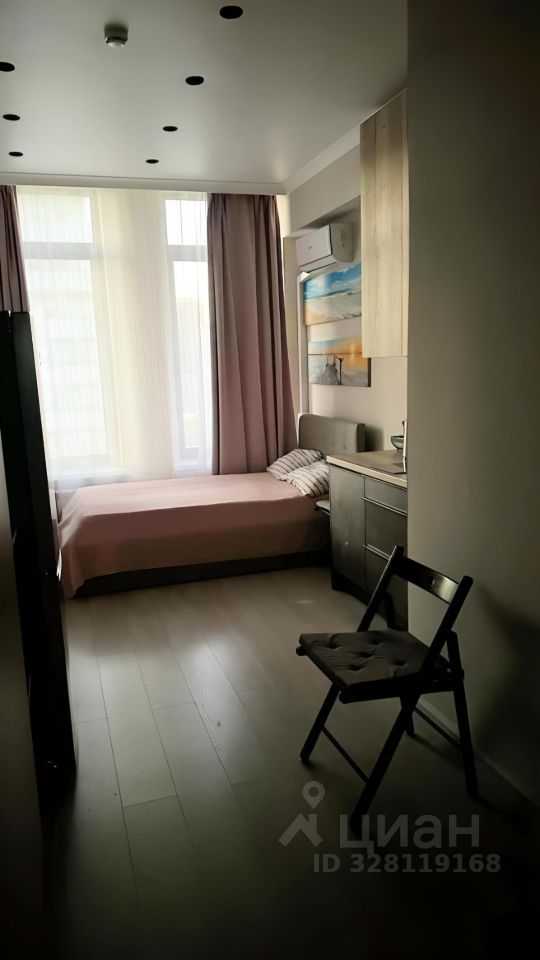 1-комнатная квартира, 18,5 м²