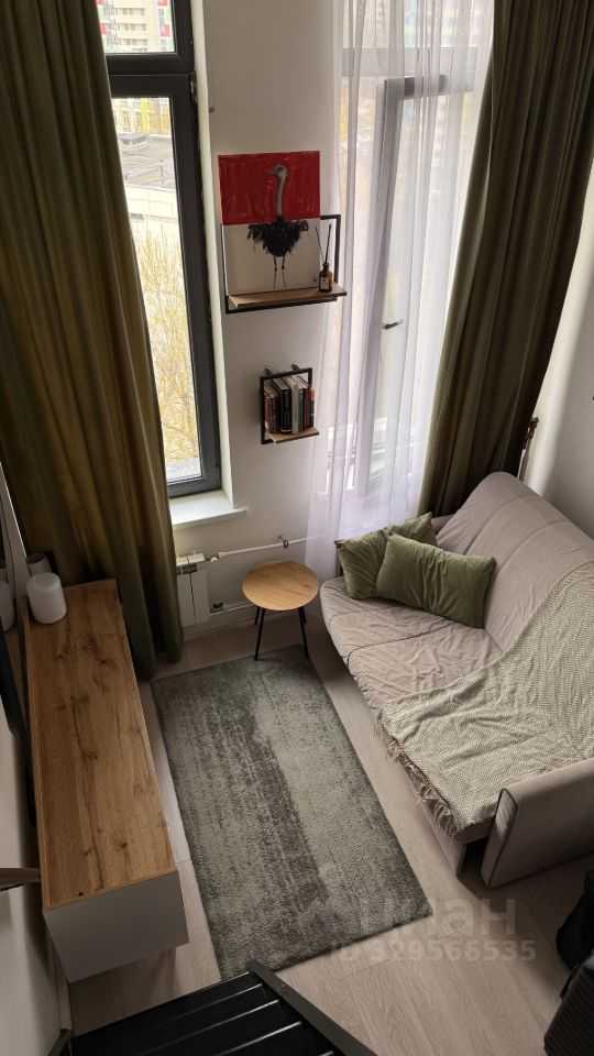 1-комнатная квартира, 19 м² — фотография 2