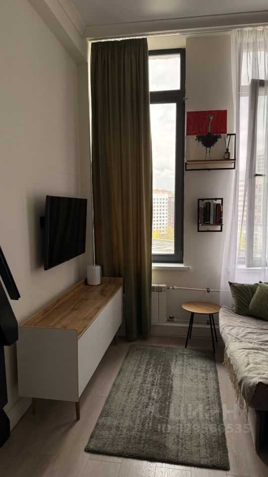 1-комнатная квартира, 19 м²