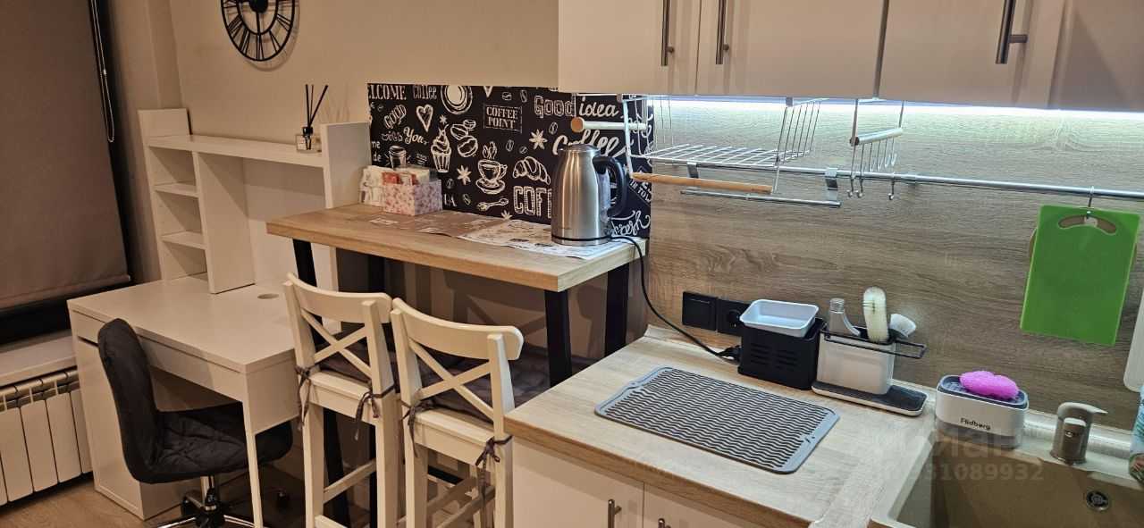 1-комнатная квартира, 17,3 м²