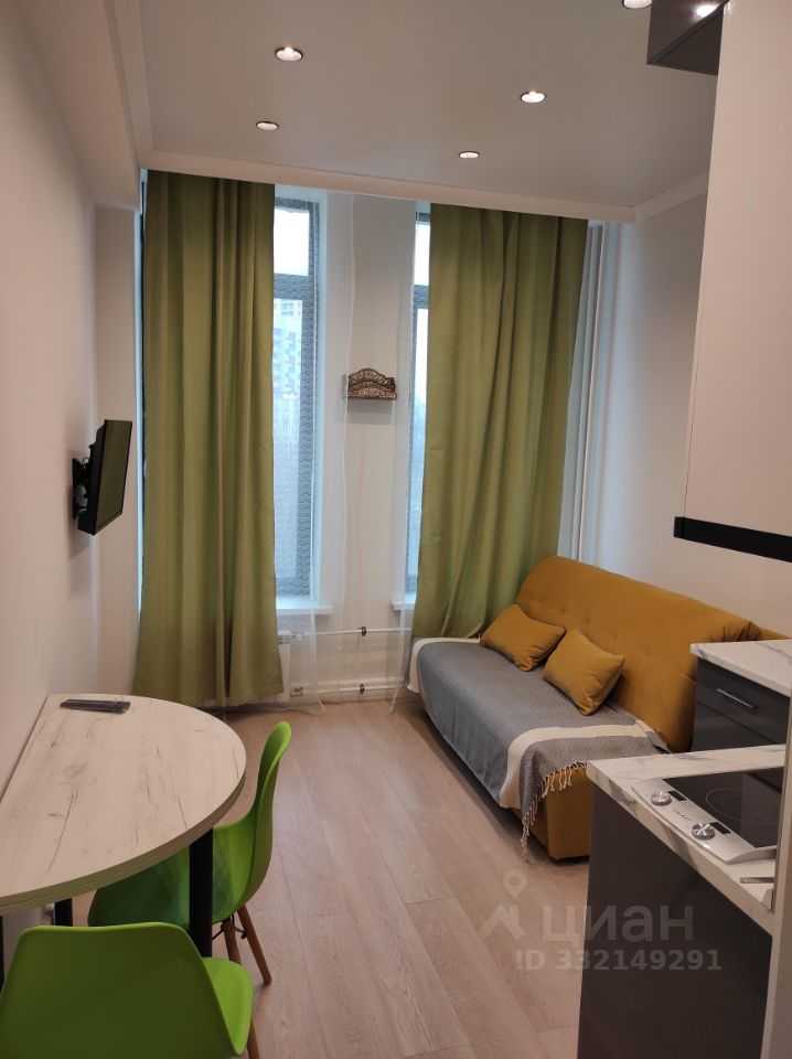1-комнатная квартира, 17,7 м²