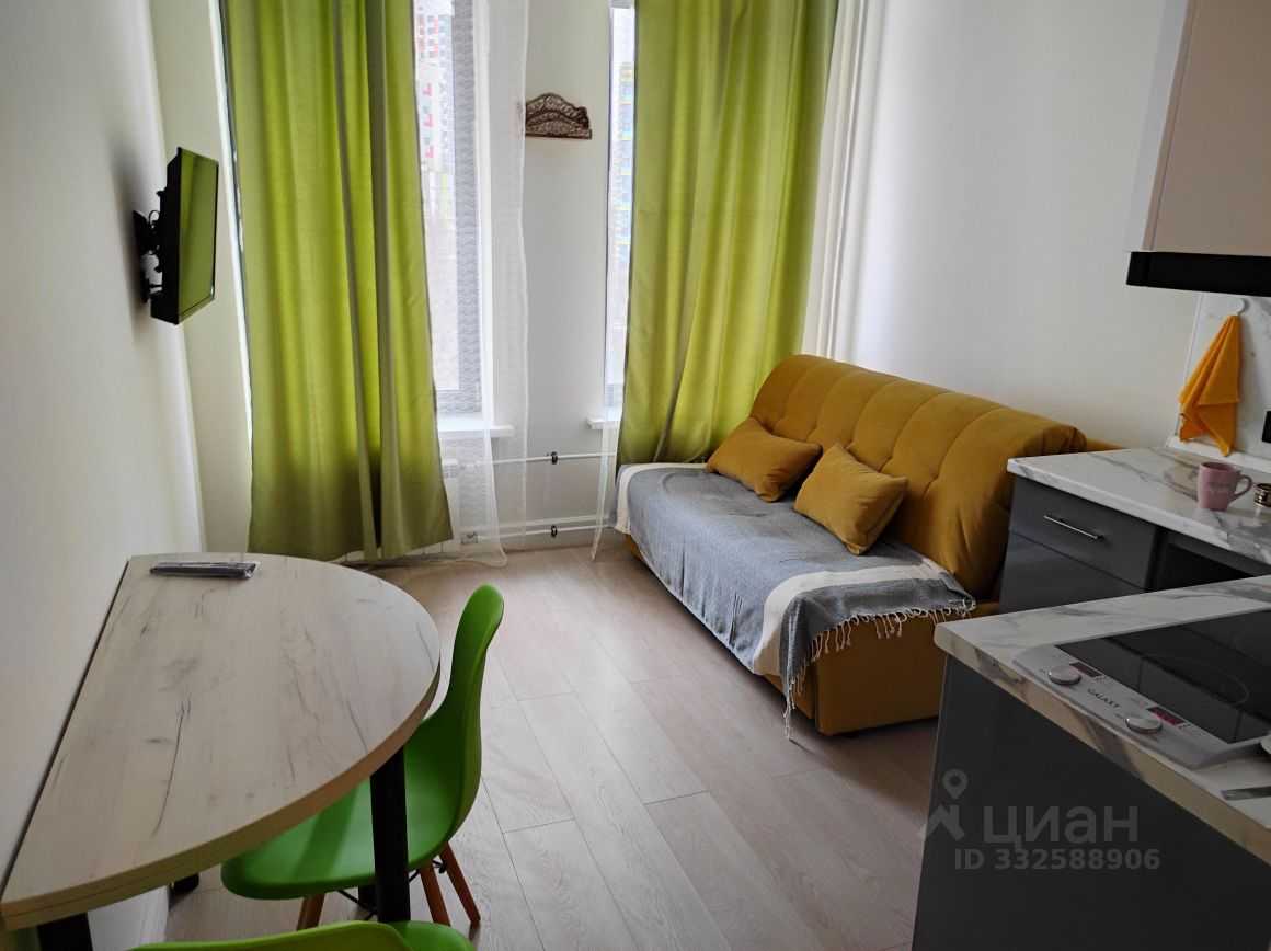 1-комнатная квартира, 17,7 м²
