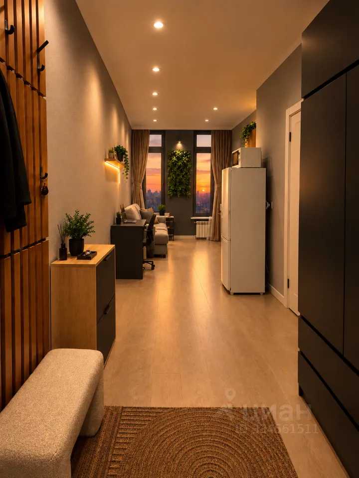 1-комнатная квартира, 21 м²