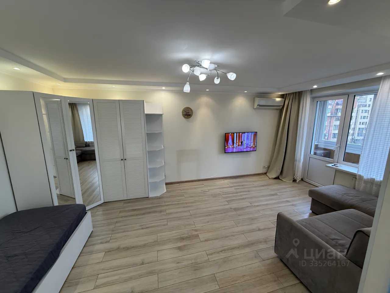 1-комнатная квартира, 32,1 м²