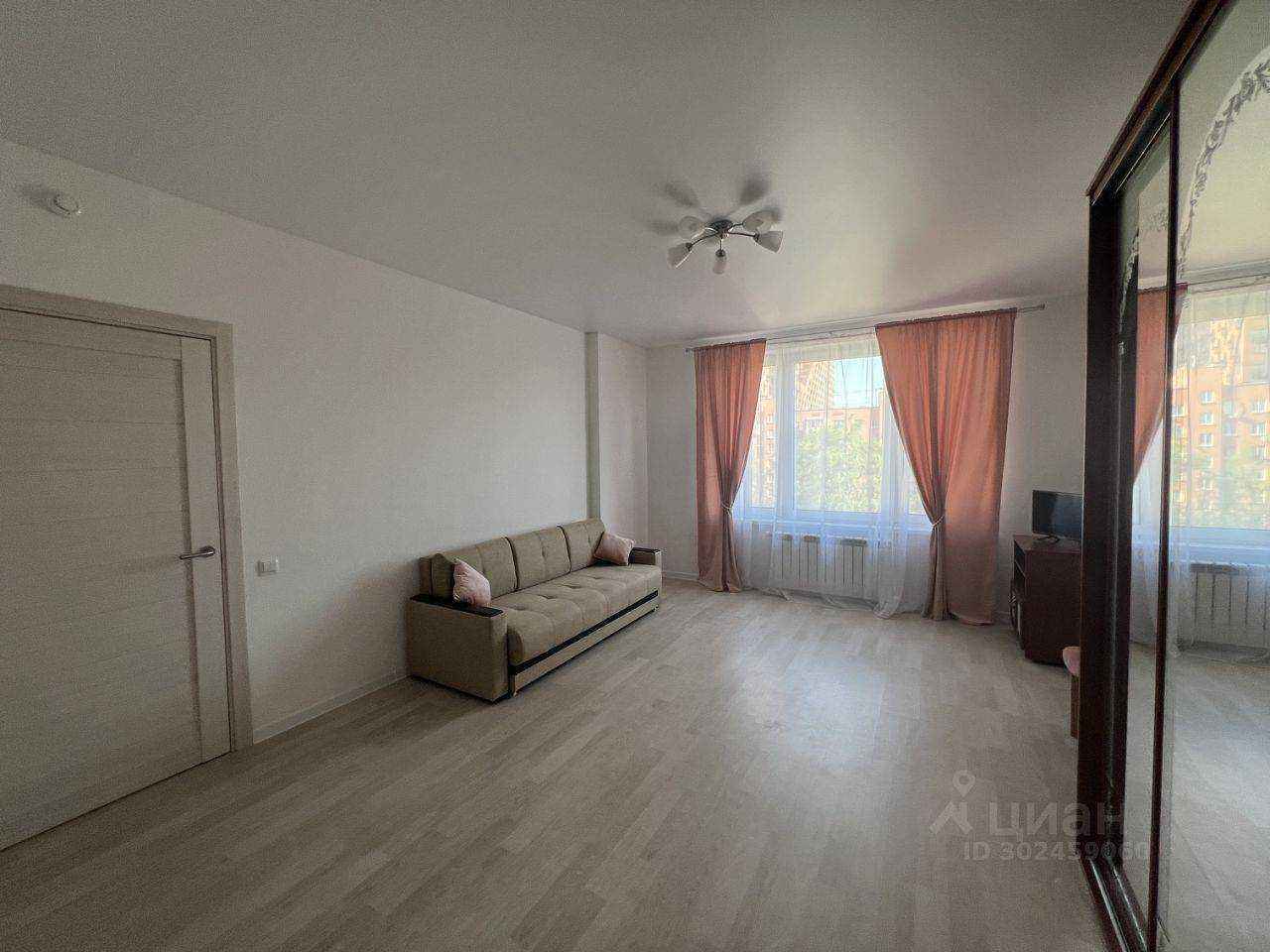 2-комнатная квартира, 58 м² — фотография 2