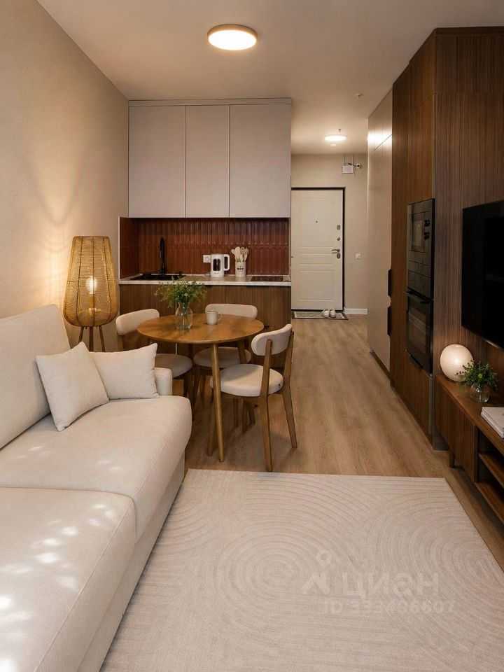 1-комнатная квартира, 22,7 м²