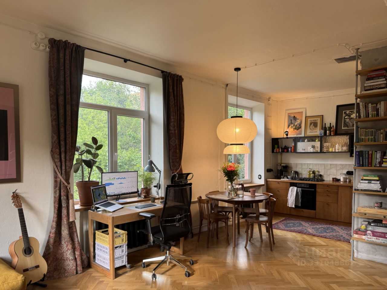 1-комнатная квартира, 52 м² — фотография 3