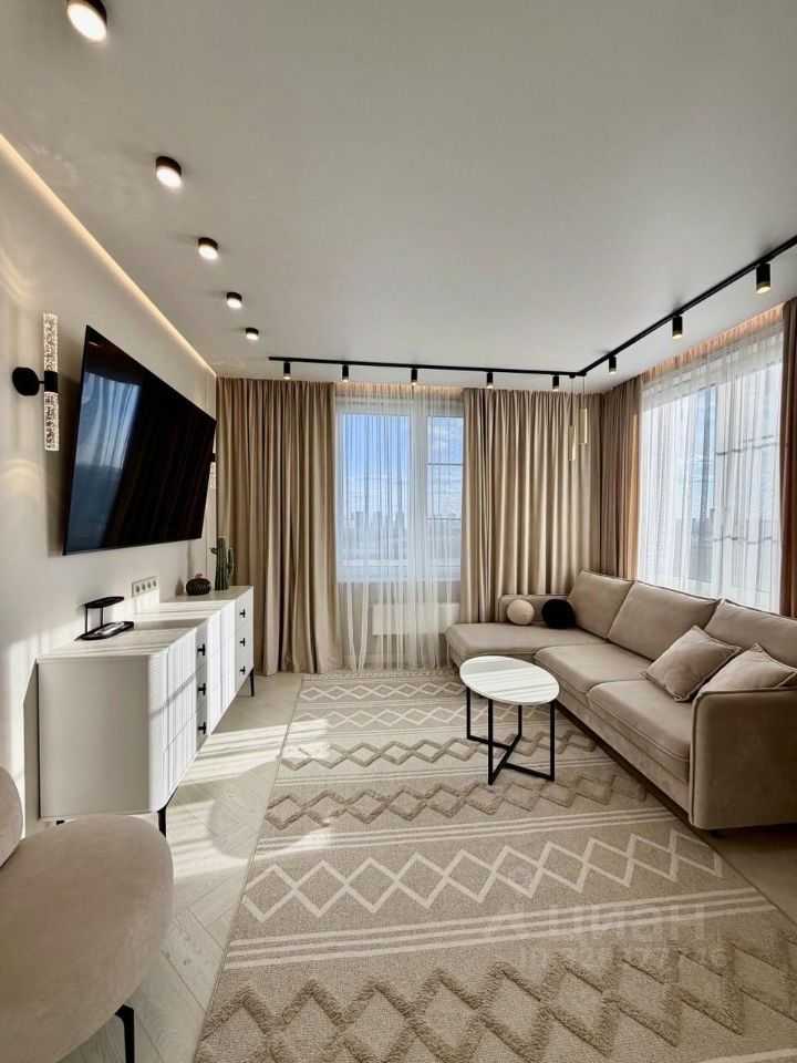2-комнатная квартира, 55 м²
