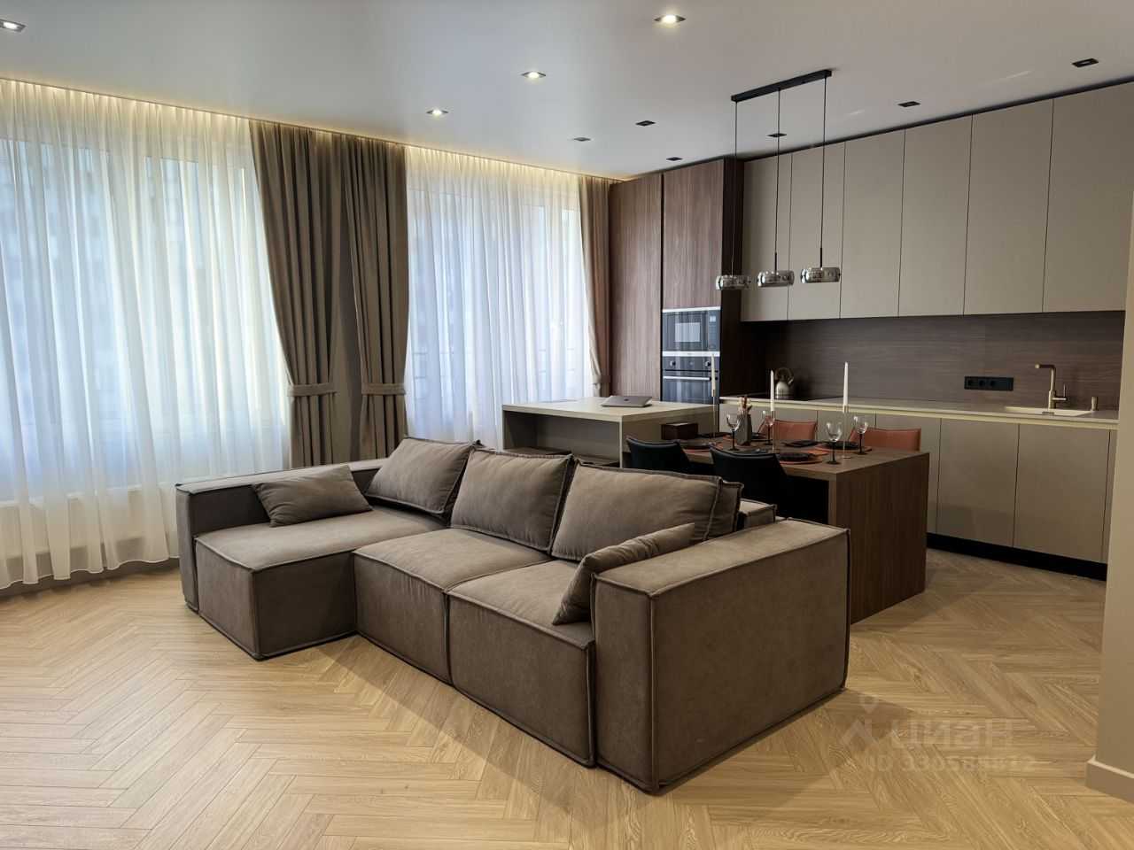 2-комнатная квартира, 61 м²