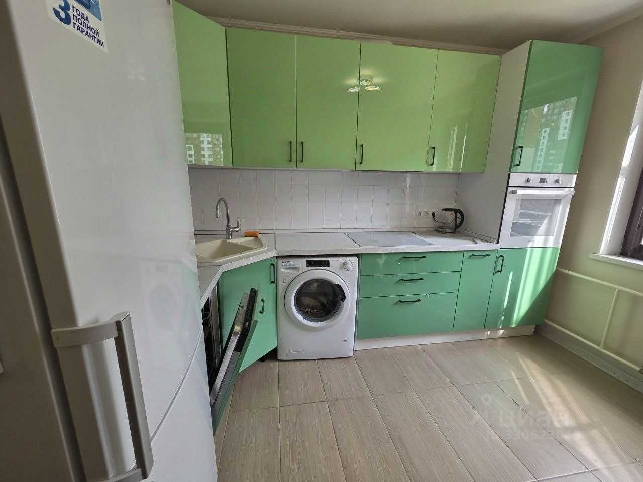1-комнатная квартира, 38 м² — фотография 2