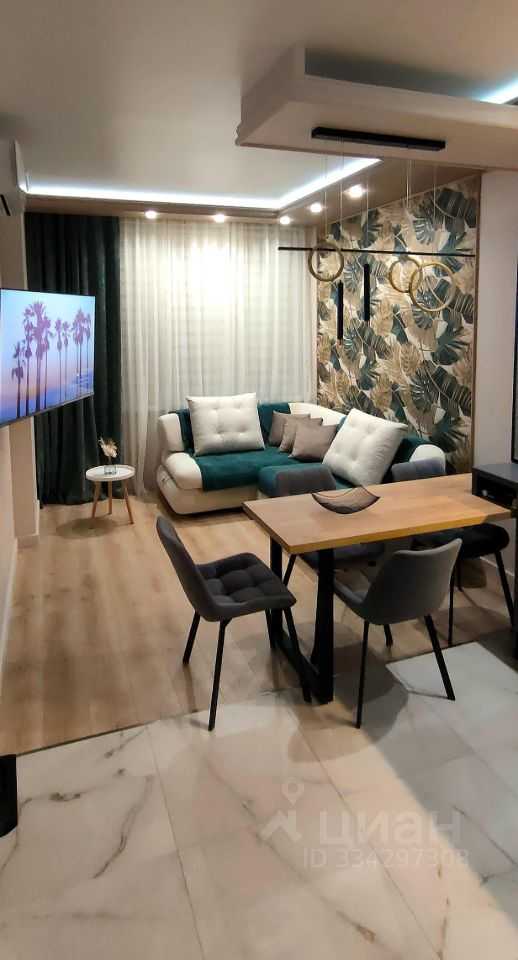 1-комнатная квартира, 38 м²