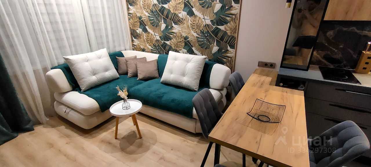 1-комнатная квартира, 38 м² — фотография 3