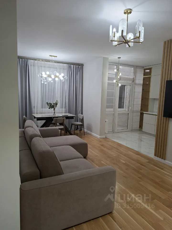 3-комнатная квартира, 73 м²