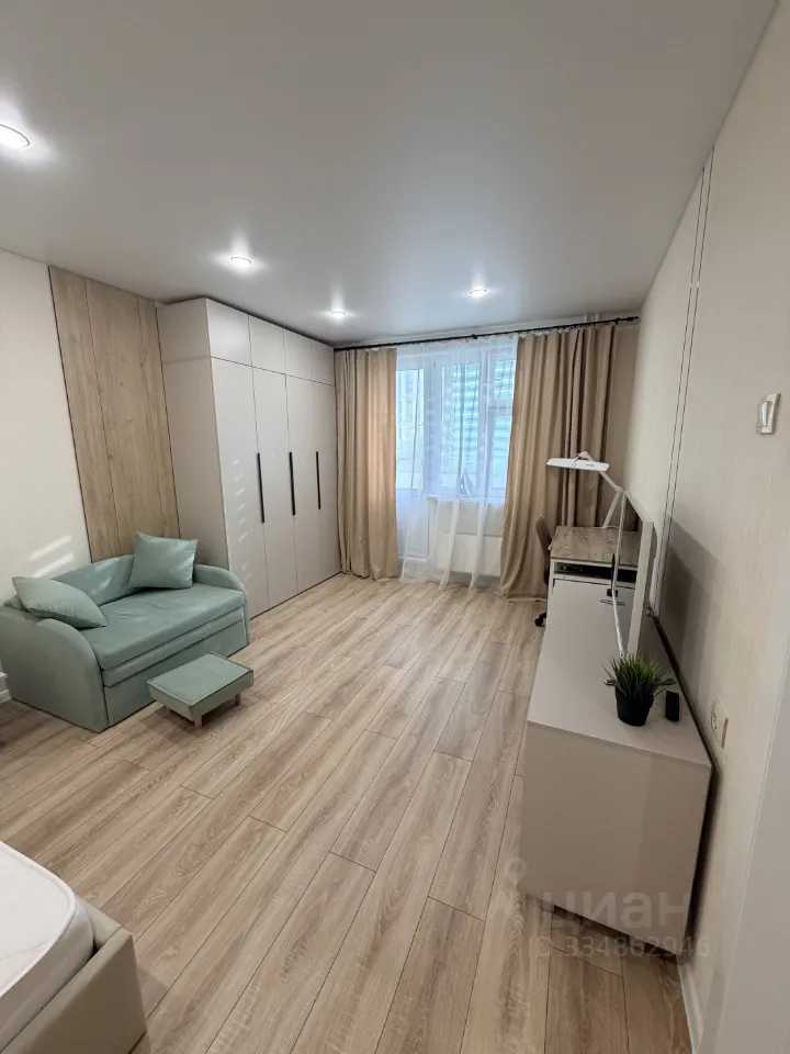 1-комнатная квартира, 37,5 м²