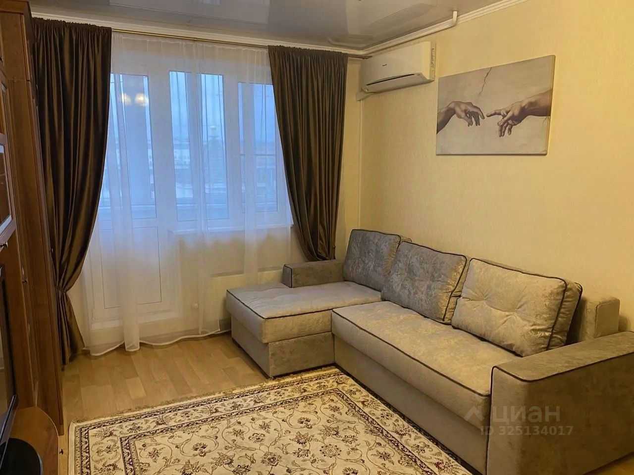 1-комнатная квартира, 42 м²