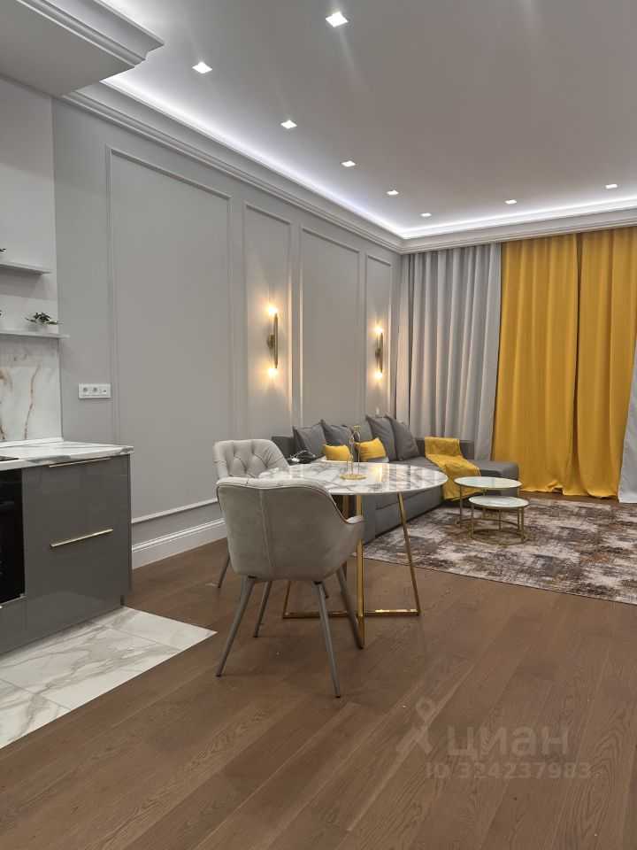2-комнатная квартира, 69 м² — фотография 3