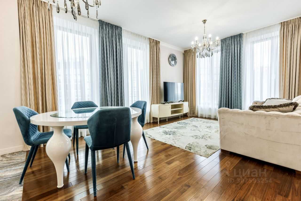 3-комнатная квартира, 92 м²