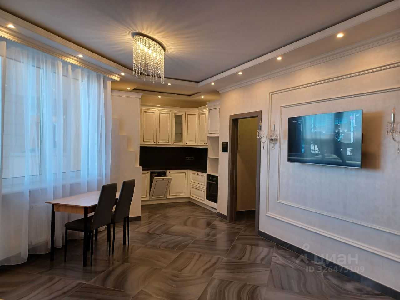 3-комнатная квартира, 80 м²