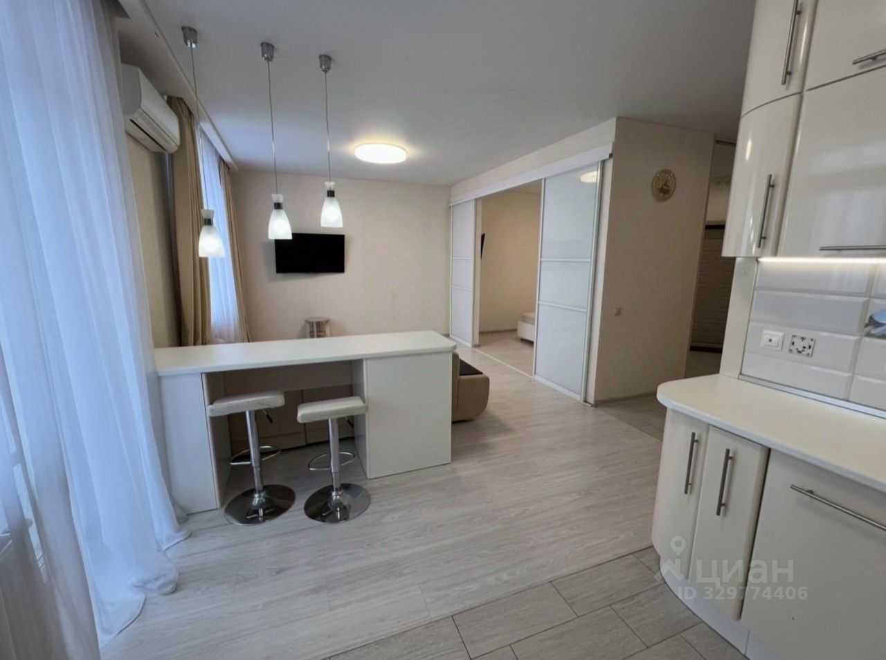 1-комнатная квартира, 53 м² — фотография 3