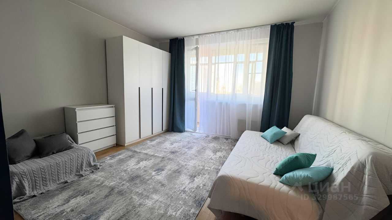 1-комнатная квартира, 39,8 м²