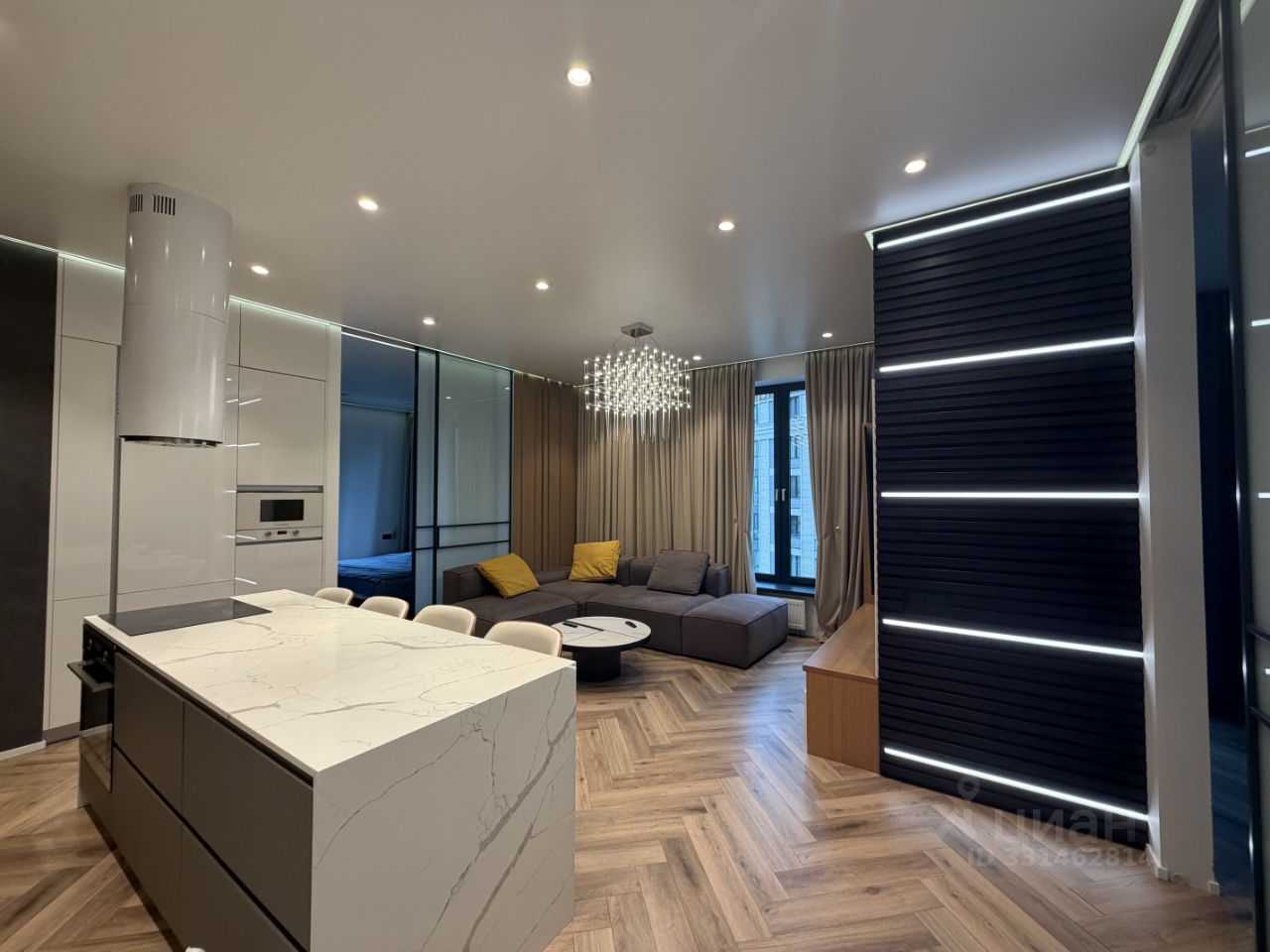 3-комнатная квартира, 75,1 м²