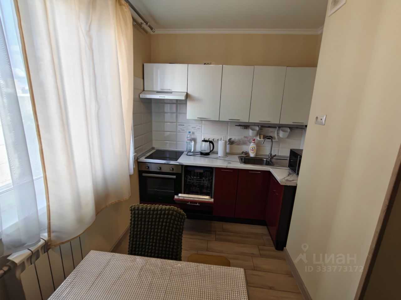 1-комнатная квартира, 38 м²