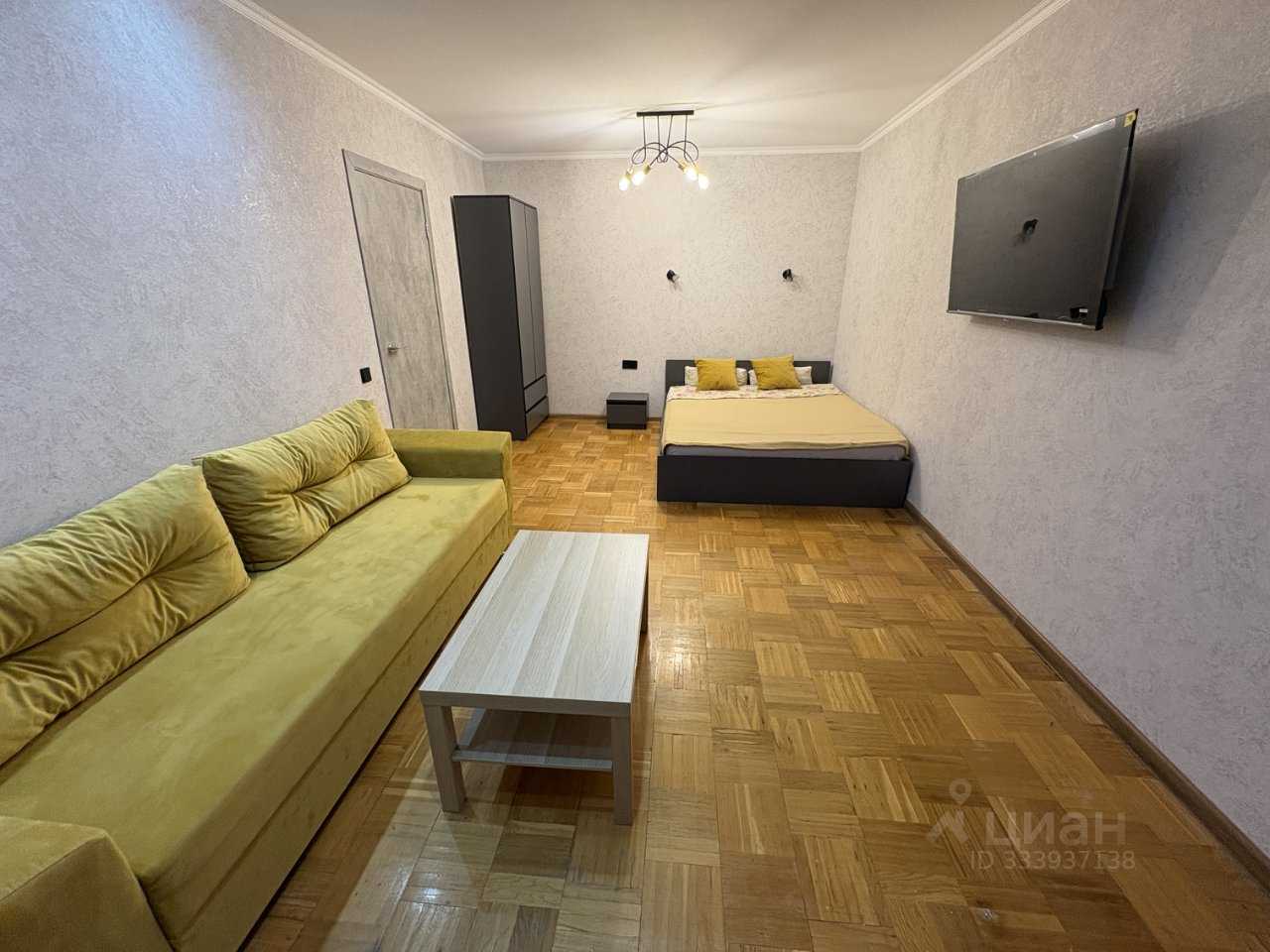 1-комнатная квартира, 37,8 м²