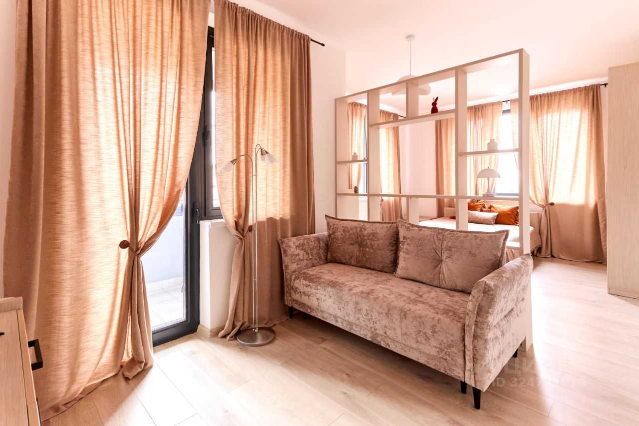 1-комнатная квартира, 44,3 м²