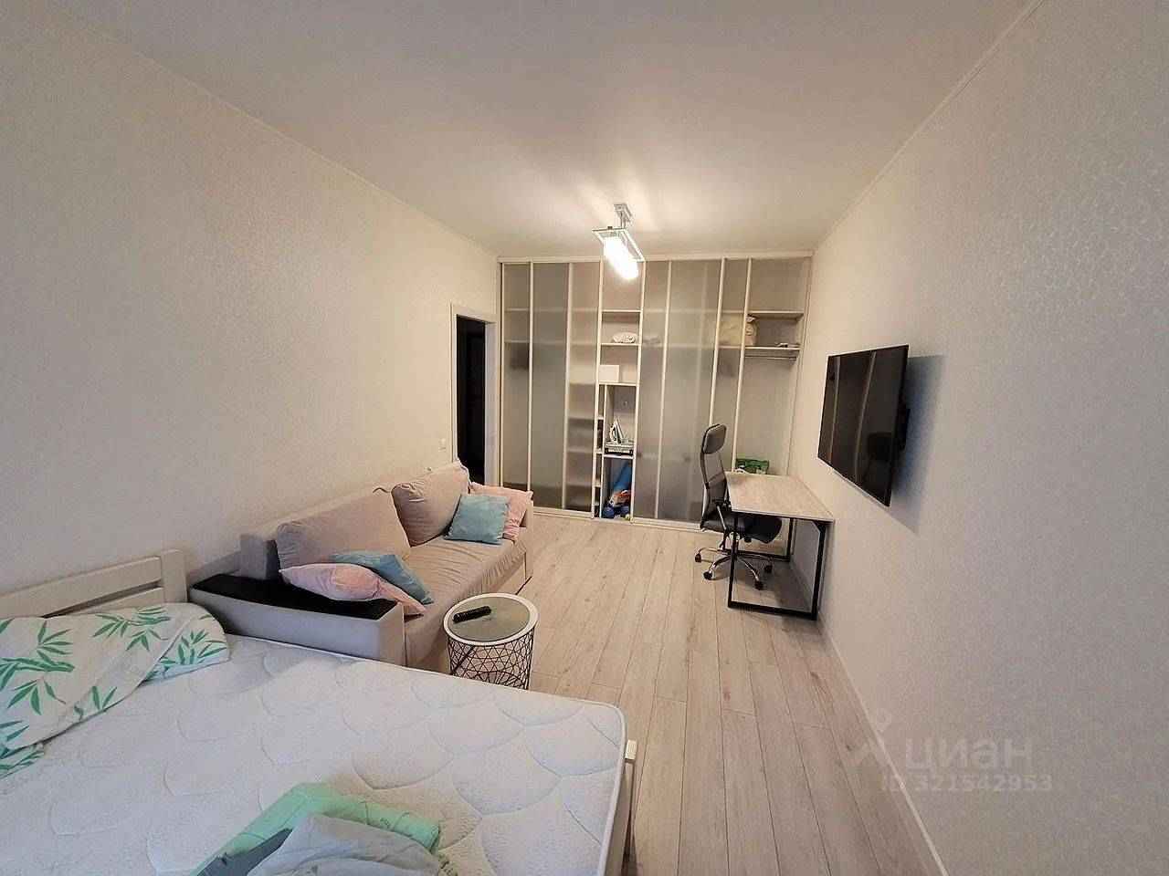 1-комнатная квартира, 40 м² — фотография 2