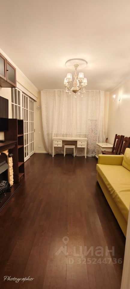 2-комнатная квартира, 57 м²