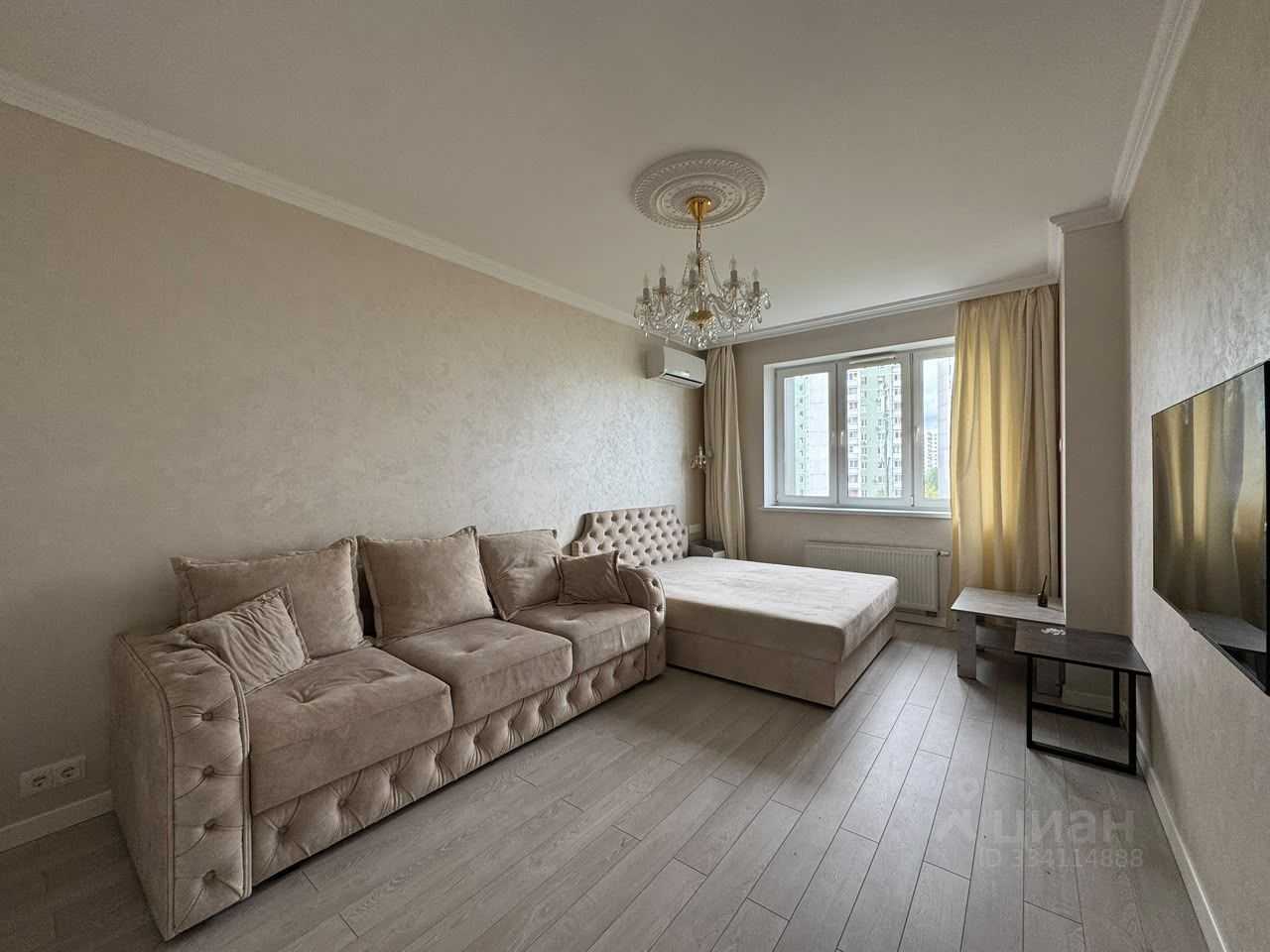 1-комнатная квартира, 40 м²
