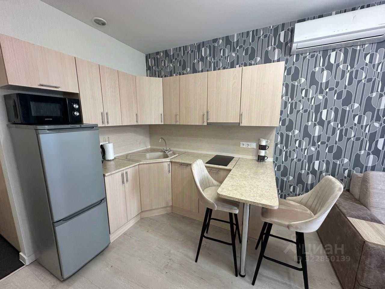 1-комнатная квартира, 25,4 м²