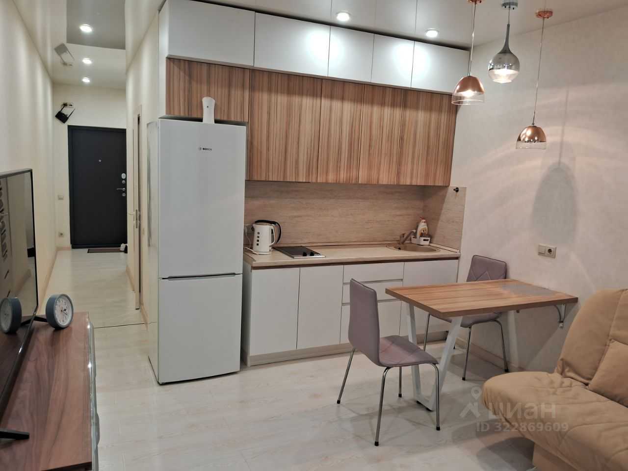 1-комнатная квартира, 25,8 м²