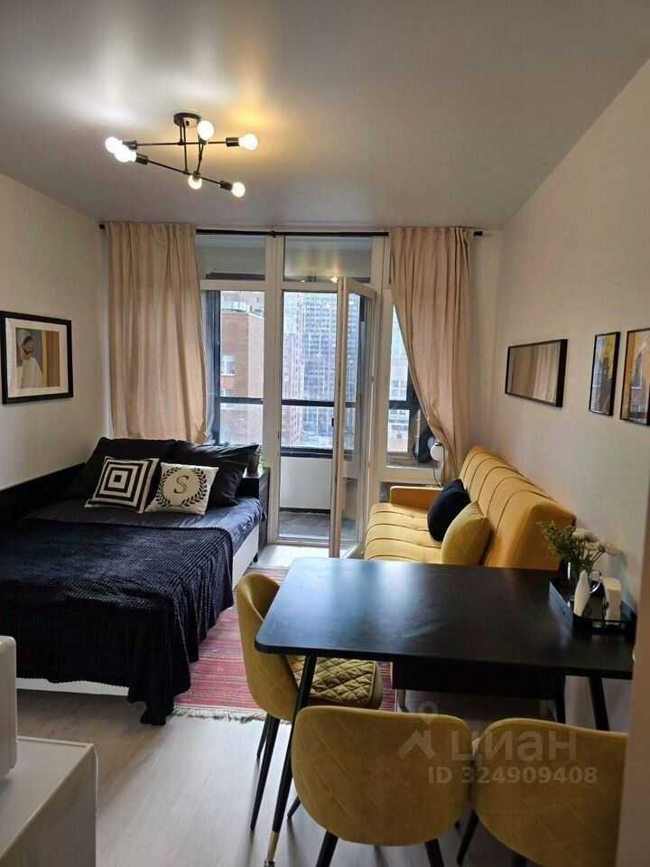 1-комнатная квартира, 27 м²