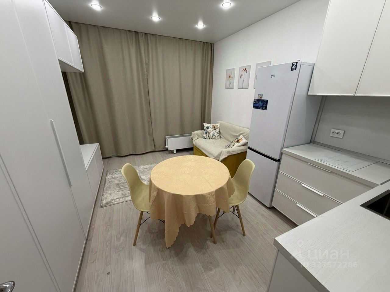 1-комнатная квартира, 22 м²