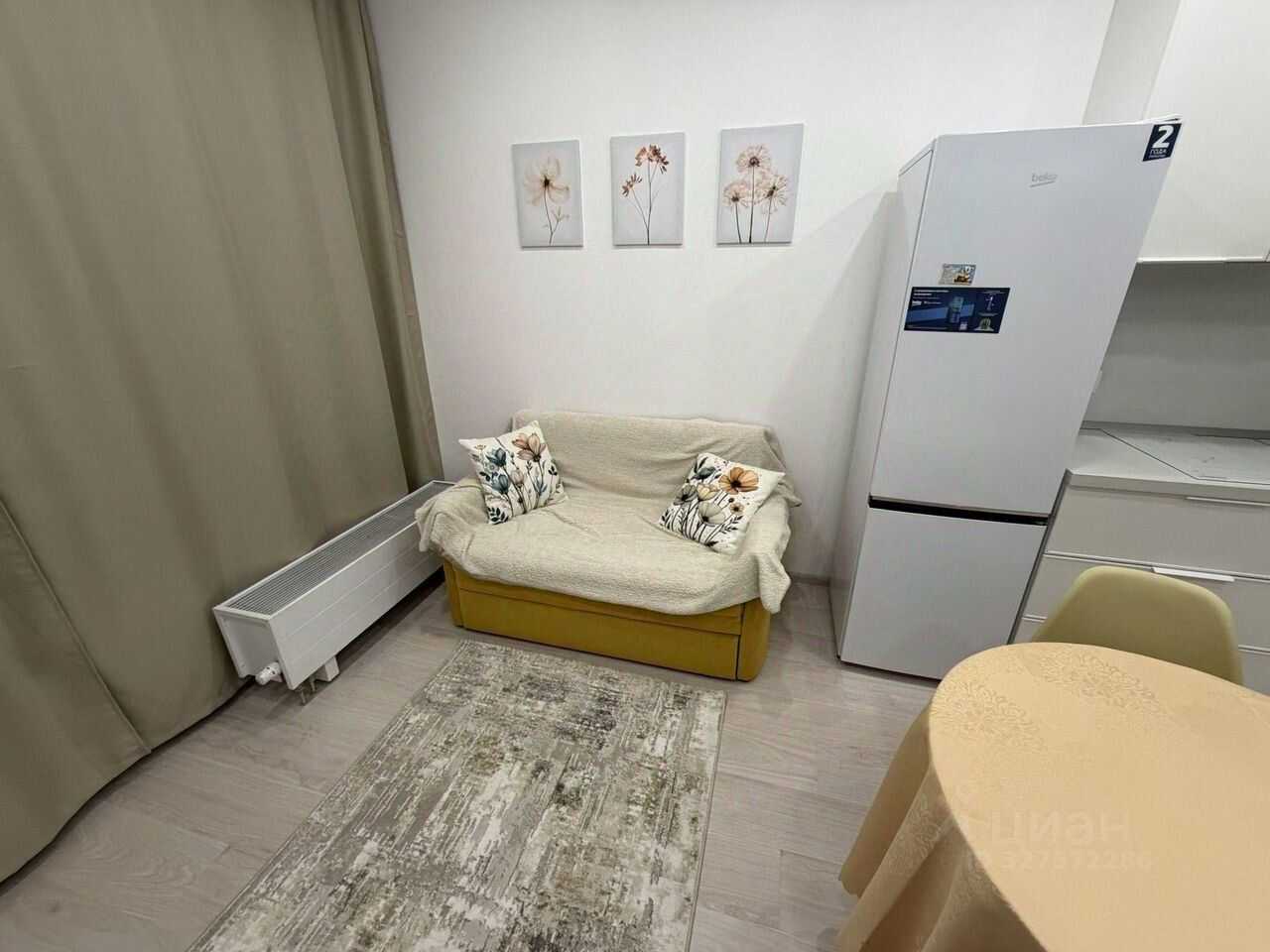 1-комнатная квартира, 22 м² — фотография 3