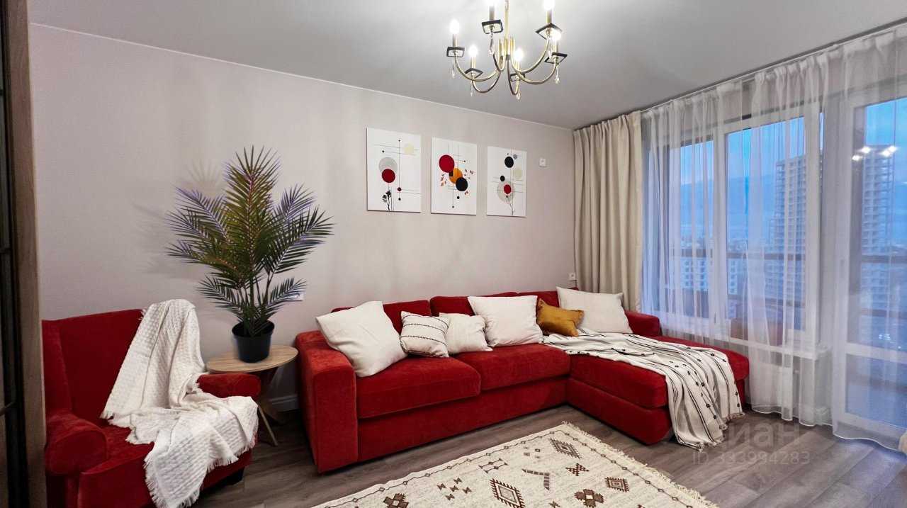 2-комнатная квартира, 55 м²