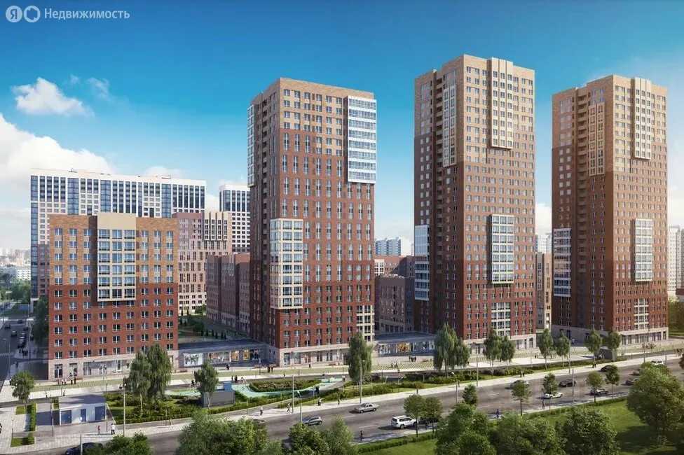 1-комнатная квартира, 44,1 м²