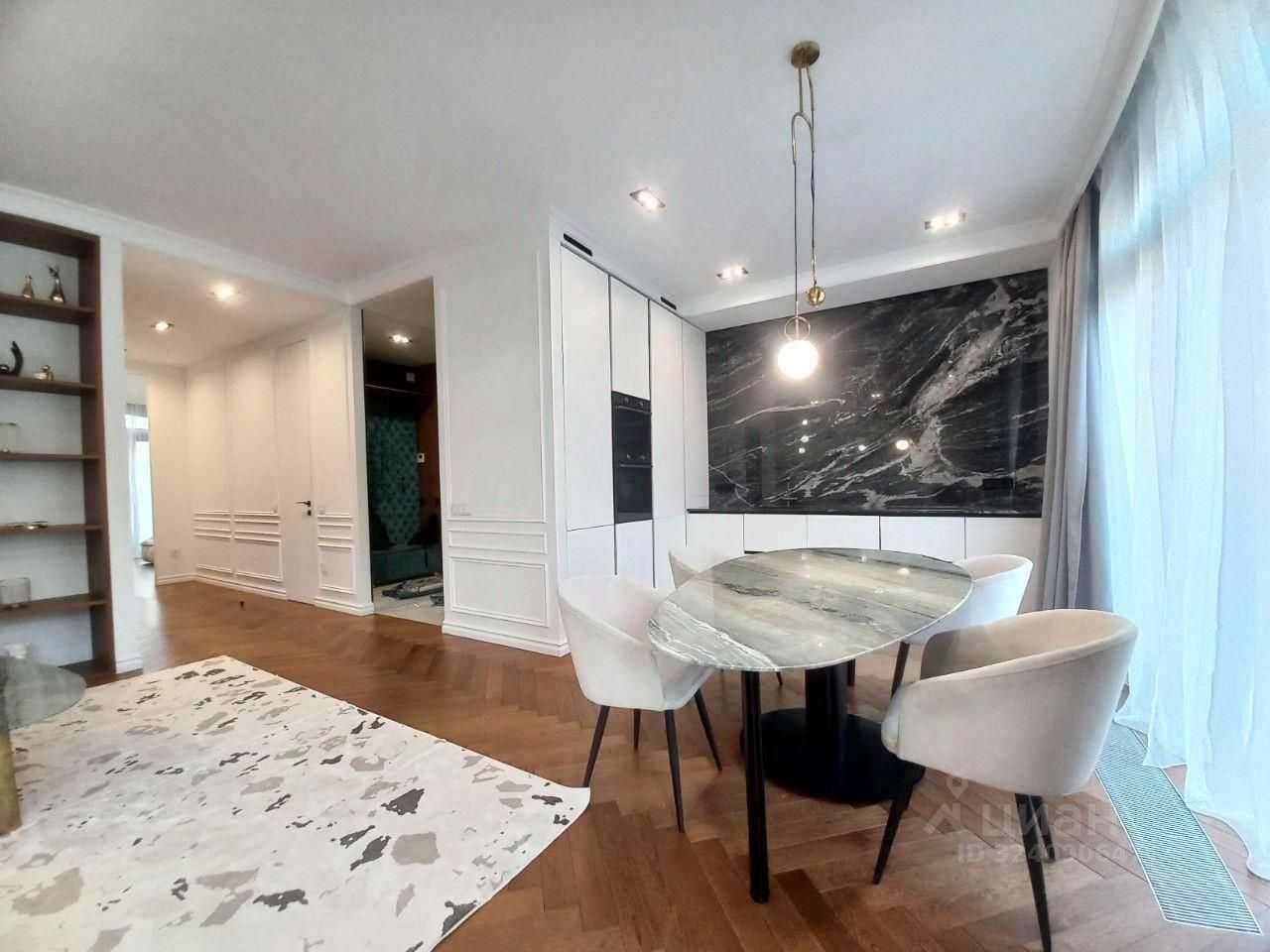 3-комнатная квартира, 109 м²