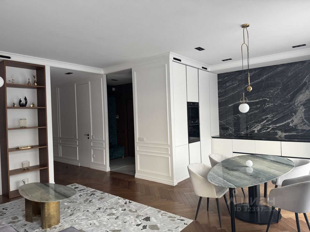 3-комнатная квартира, 109 м²