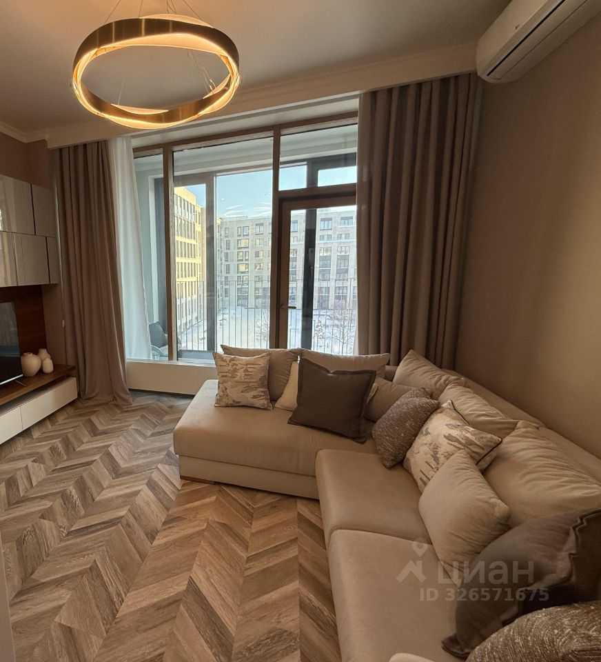 2-комнатная квартира, 73 м² — фотография 2