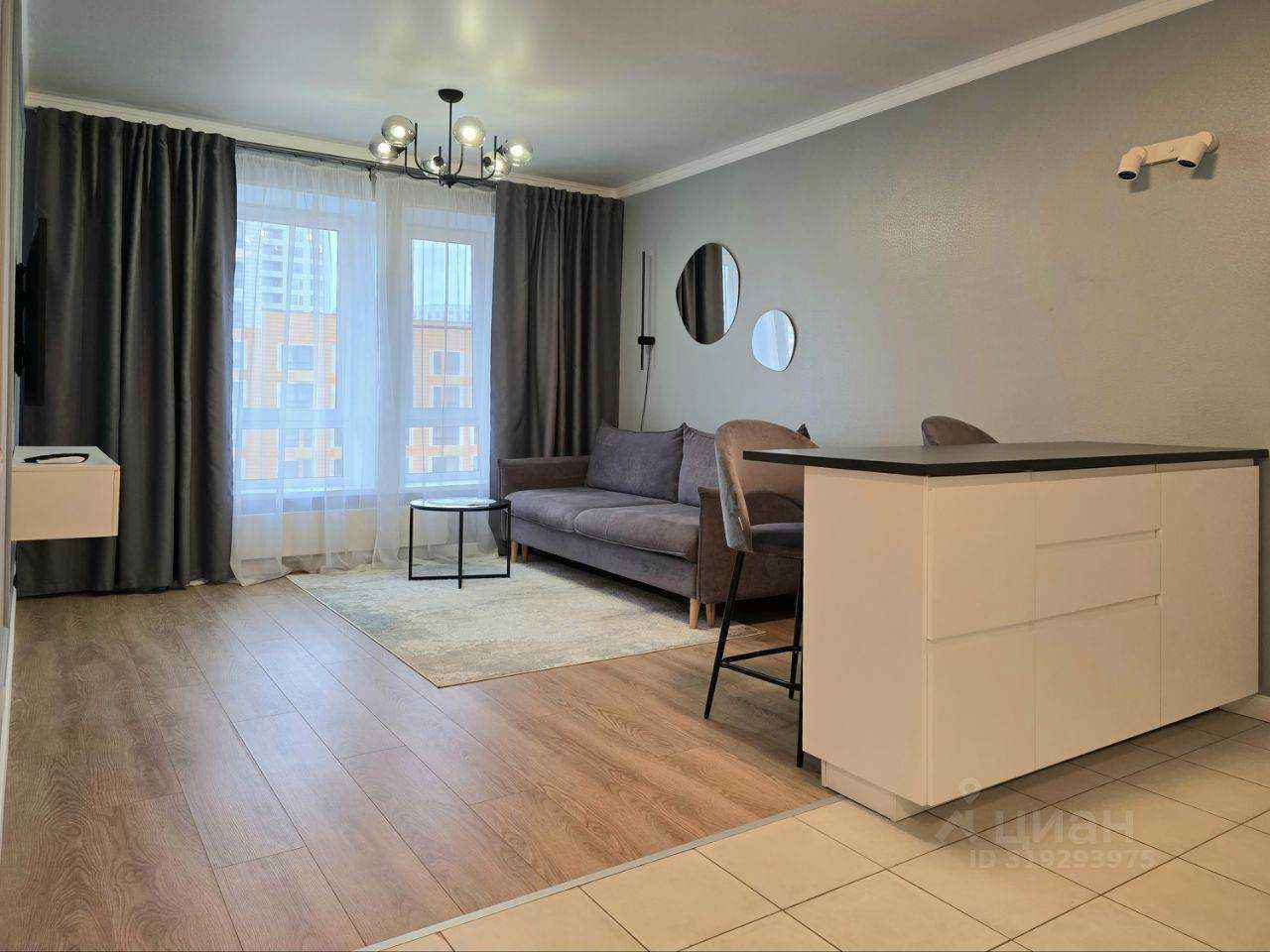 1-комнатная квартира, 41 м² — фотография 3