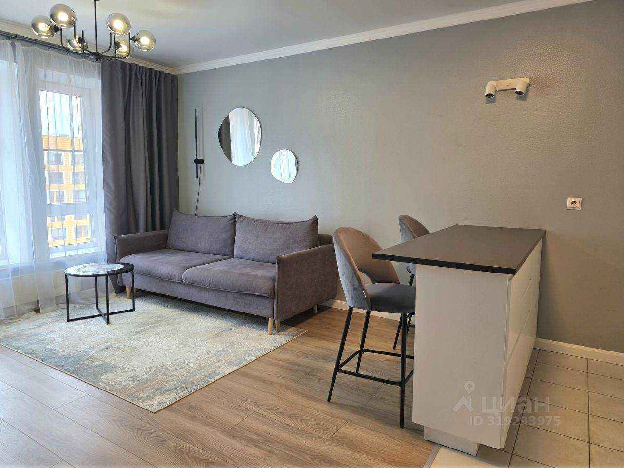 1-комнатная квартира, 41 м² — фотография 2